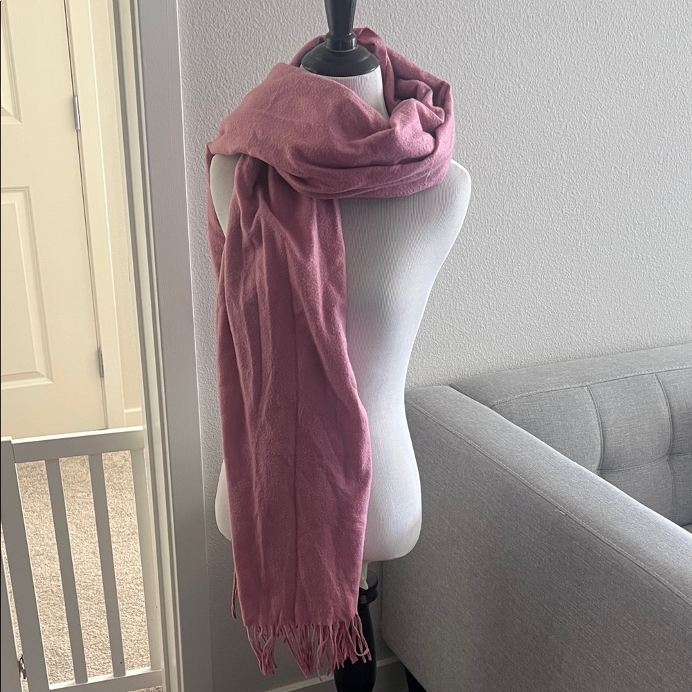 Elegant Pink Scarf